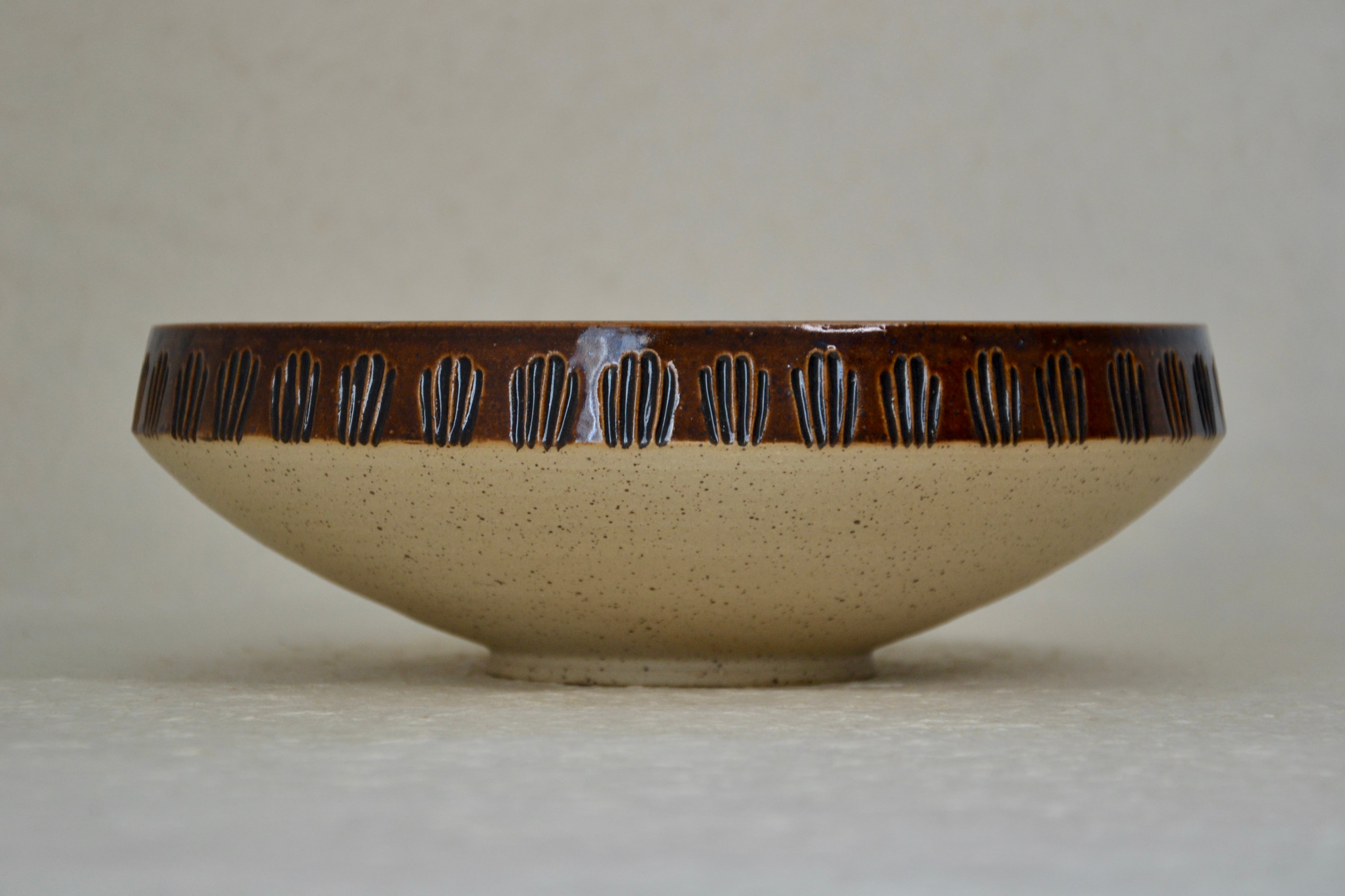 Serving Bowl: Recycled Glaze